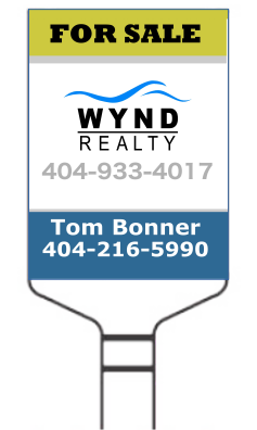 Wynd Realty Banjo For Sale Sign