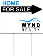 Wynd Realty Directional For Sale Sign